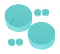 Didiseaon 6 Piezas rizador de pelo herramienta para rizar el cabello rizos en espiral de pelo palo para rizar el cabello esponjas rizadas esponja para peinar el cabello esponja de peluquería