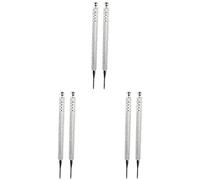 Didiseaon 6 Uds Herramienta De Masaje Facial De Acupuntura Auricular Herramientas De Masaje Herramientas De Acupresión Pluma De Acupresión De Punto De Oreja Sonda De Punto De Oreja