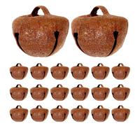 Didiseaon 70 Mini campanillas metálicas Colgantes, campanillas rústicas