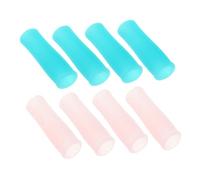 Didiseaon 8 Fundas Protectoras De Silicona Para Manicura Para Tijeras De Cutículas y Piel Muerta Cubierta Superior Rotekt Para Alicates De Uñas y Alicates Para Padrastros