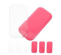 Didiseaon 8 Piezas Almohadillas de Silicona para Pestañas Extensiones Soporte Antideslizante y Reutilizable Parche para Grafting Preciso de Frente para Salones y Uso Doméstico