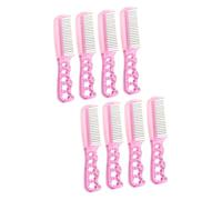 Didiseaon 8 Piezas Peine De Acero Para Peines De De De Peluquero Cepillo Para Alisar El Cabello Cepillo De De s De Peluquería Pelucas Rosa
