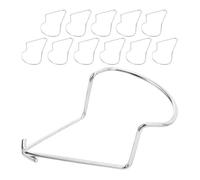 Didiseaon Accesorio de protección para Recortadora, 12 Protectores de desbrozadora, Cubierta de Seguridad para la Cuchilla del cortacésped, Acero Inoxidable, Uso en jardinería