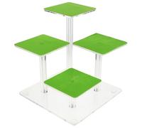 Didiseaon Accesorio para Terrarios Reptiles Plataforma Rocosa de Escalada Multinivel para Reptiles Decoración Segura y Resistente para Geckos Lagartos y Tortugas Plataforma de Descanso