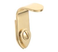 Didiseaon Accesorio Saxofón Soporte Pulgar Metal Cómodo Soprano Tenor Reducir Fatiga Dedos Estable Fácil Limpieza