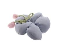 Didiseaon Accesorios Para El Cabello Del Círculo De Cabello Surfies Cabellado Para Mujeres Bandas De Cabello Lazos Para El Cabello De Flores Titulares De De Caballo Tela Azul