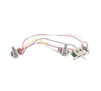 Didiseaon Accesorios Para Guitarra Eléctrica Arnés De Cableado Con Potenciómetro Conector Estándar Kit De Reparación Para Escenario