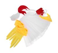 Didiseaon Acessorios De Cosplay De Pollito Para Festival Conjunto De Pollito Diadema De Pollo Set Completo