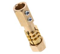 Didiseaon Adaptador de Cabezal para Máquina de Soldadura por Puntos, Accesorio Estable y Duradero de Cobre, Pieza de Repuesto para Dent Repair Welder en Reparación de Carrocerías