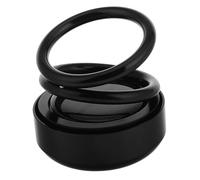 Didiseaon Adorno De Aromaterapia Solar Giratoria Para Coche Decoración Interior Con Suspensión De Doble Aro Difusor De Fragancia Para Tablero