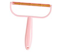 Didiseaon Afeitadora Manual Quitapelusas Para Ropa Reutilizable 1 Unidad Color Rosa Antideslizante Portátil Para Prendas, Sofá y Viaje Herramienta Práctica Para Eliminar Bolitas y Pelusas