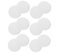 Didiseaon Almohadillas Antideslizantes para Patas De Mesa 5 Cm, Adhesivas, De Silicona Blanca, Protectoras Antifricción, Silenciosas, 12 Piezas, para Muebles Interiores y Hogar