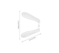 Didiseaon Almohadillas Nasales para Gafas Infantiles de Silicona Suave Transparentes Antideslizantes Forma de U 3 Piezas Almohadillas Nasales de Repuesto Cómodas para Uso Diario y