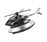 Didiseaon Ambientador de Coche Solar Helicóptero Difusor Aromático Decoración Interior Vehicular Accesorio Moderno y Energéticamente Sin Necesidad de Baterías