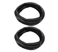 Didiseaon Anillos de Goma para Cama de Champú 2 Piezas Juntas de Sellado a Prueba de Fugas para Lavacabezas Accesorios de Reparación Duraderos para Uso Profesional