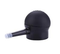 Didiseaon Aplicador Pulverizador para Fibras Capilares Negro Diseño de Precisión y Ahorro de Fibras, Material Plástico Abs y Silicona, Adecuado para Uso Profesional en Peluquería