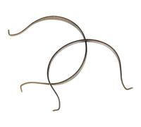 Didiseaon Asas de Tetera de Acero Inoxidable Dorado 2piezas Mango Ergonómico Resistente y Capacidad de Carga Fuerte para Uso Doméstico