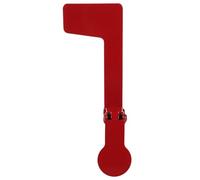 Didiseaon Bandera Roja de Acero Inoxidable para Buzón al Aire Libre Montaje Seguro y Notificación Instantánea de Llegada de Correo para Buzones de Piedra y Jardín