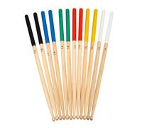 Didiseaon Baquetas de Madera de Arce Antideslizantes 7A 6 Piezas para y Percusión para Principiantes y Profesionales para Instrumentos Musicales