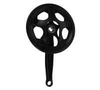 Didiseaon Bielas Cuadradas para Bicicleta de Manivela Single Speed Dientes Compatible para Modelos de Bicicleta