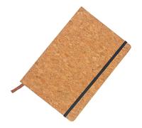 Didiseaon Bloc de Notas de Viaje A5 Cubierta de Corcho Madera y Papel, Escritura y Uso Multifuncional para Diario y Oficina