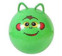 Didiseaon Bola de Inflable con Manija para Ejercicio Infantil Juguete de para Entrenamiento de Coordinación y Diversión Interiores y Exteriores Colores y Aleatorios Color Color Aleatorio