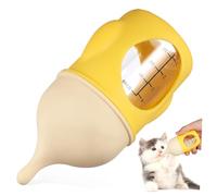Didiseaon Botella De Pet Alimentación De Botellas para Recién Nacidos Biberones para Cachorros Comedero para Gatitos Cosas De Gatitos Enfermería Pequeño Alimentar Yellow Gel De Sílice