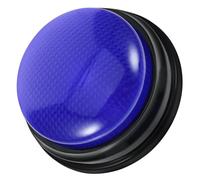 Didiseaon Botón De Sonido para Juegos De Broma Zumbadores con Luces Zumbador para Cuestionarios Zumbador De Juego De Gritos con Sonido Zumbadores De Respuesta Botón De Utilería