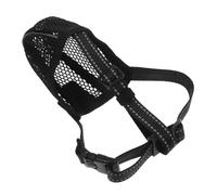 Didiseaon Bozal para Perro De Malla Transpirable y Forma De Cesta para Paseos Aseo s Color Negro