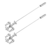 Didiseaon Broche de Balanza de Justicia para Abogados Juego de 2 Piezas de Aleación Metálica Plateada Accesorio Formal para Traje Masculino Símbolo Profesional de Equidad y Ley