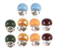 Didiseaon Broches Decorativos para Ropa 10 Piezas Multicolor Pequeños Broche de Insignia para Camisa y Suéter Accesorios Ligeros para Mujer y Uso Diario