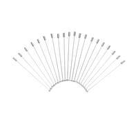 Didiseaon Broches Imperdibles de Metal 20 Piezas Pasador de Extremos para Hombre, Uso en Corbatas, Sombreros y Accesorios de Artesanía