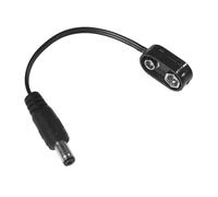 Didiseaon Cable de Alimentación USB para Pedales de Guitarra 9v Conector Externo Positivo E Interno Negativo, Adaptador para Efectos de Guitarra y Cargador Portátil Compatible para Uso