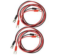 Didiseaon Cable de Conexión Fácil de Conectar Alambre de Cobre y Aislamiento de Pvc y Conveniente para Almacenar, Pack de 4 Piezas para Fonógrafo para Gira-discos