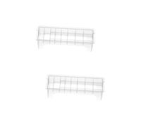 Didiseaon Caja de Almacenamiento con 8 Peines para Cortadora Organizador de 8 Rejillas Guía Soporte para Peines para Cortadora Herramienta de Peluquería 2 Unidades