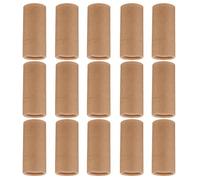 Didiseaon Caja de Papel Kraft para 15 Botellas de Aceite Esencial, Embalaje Práctico y Separado con Tubo Laminado para Té E Incienso, 30ml