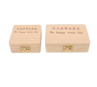 Didiseaon Caja de Recuerdo para Dientes de Ñiño 2 Unidades Contenedor para Cabello Fetal y Cordón Umbilical Caja Conmemorativa para Recién Nacidos Portadientes Seguro y Portátil para Uso