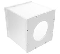 Didiseaon Caja de Sorteo Transparente de Acrílico Mate 20X20X20 CM Urna Cuadrada para Rifas Ranura Contenedor para Boletos de Donación y Buzón de Sugerencias para Eventos y Recaudación de