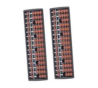 Didiseaon Calculadora Pequeña para Aprendizaje 2 Unidades Portátil 15 Barras 5 Cuentas Fomenta la Atención y Coordinación Adecuado para Matemáticas Infantiles