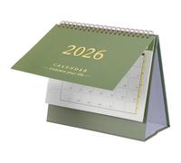 Didiseaon Calendario De Escritorio 2025-2026: Pequeño Calendario De Escritorio De Julio De 2025 A Diciembre De 2026 De Sobremesa Con Tapa Abatible Planificador Mensual Para El Hogar La