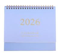 Didiseaon Calendario De Escritorio 2025-2026: Pequeño Calendario De Escritorio De Julio De 2025 A Diciembre De 2026 De Sobremesa Con Tapa Abatible Planificador Mensual Para El Hogar La