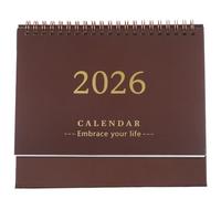 Didiseaon Calendario De Escritorio 2025-2026: Pequeño Calendario De Escritorio Julio 2025 A Diciembre 2026 Sobremesa Con Tapa Abatible Planificador Mensual Para El Hogar La