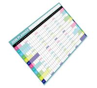 Didiseaon Calendario de Pared Grande Papel Resistente Planificador Mensual Colgante Escrituray Borrable Organización Anual para Escuela Oficina Hogar