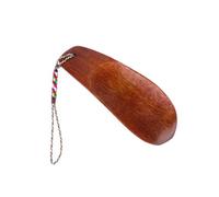 Didiseaon Calzador de Madera Mini Portátil con Cuerda, Hecho a Mano para Aliviar el Dolor de Espalda, Adecuado para Viajes y Uso en Casa, Accesorio Práctico para Zapatos