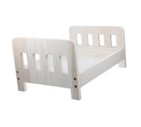 Didiseaon Cama de Madera para Fotografía de Recién Nacido Accesorio Decorativo Seguro y Duradero para Sesión de Fotos de Prop Artístico con Diseño Suave y Elegante para Fotos y Originales