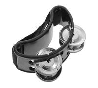 Didiseaon Cascabeles para Instrumento de Percusión Rítmica con Campanas Negras Juguete Musical Educativo para Estimular la Atención y Habilidad Manual Bebés y Pequeños