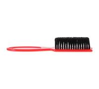Didiseaon Cepillo Acondicionador Cerdas de Nylon y Mango Abs, Tacto Cómodo y Diseño Rojo Quita Polvo y Peina Eficazmente para Vello Facial de Hombre para Uso Personal Salón
