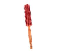 Didiseaon Cepillo Redondo De Madera Pequeño Cepillo Rodante Cepillo Redondo Para El Pelo Mini Cepillo Circular Para Secar El Cabello Alisar Y Rizar El Cabello