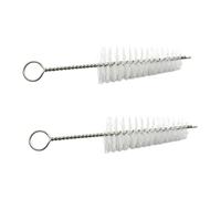 Didiseaon Cepillos Finos para Limpieza de Saxofón Nylon y Acero Inoxidable, 2 Piezas Prácticas y Seguras para Cuidado Interior del Instrumento