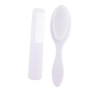 Didiseaon Cepillos Masajeadores para Cabelludo de Niña Kit de Peines para Recién Nacido Cepillo Ergonómico Portátil para Cuidado Delicado y Masaje para Higiene y Diario
